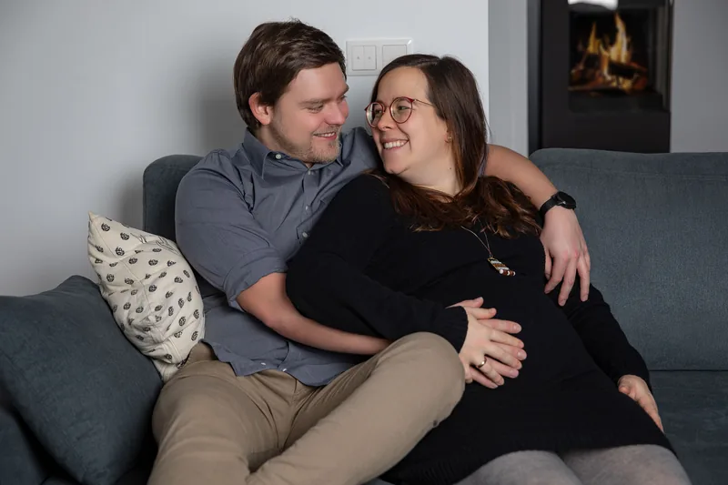 Babybauchshooting – Fotografin Bezirk Neunkirchen